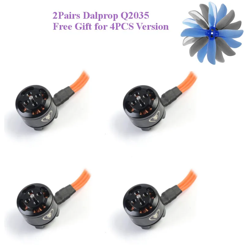 Бесщеточный мотор Diatone MAMBA 1105 5500KV 2 4S для GT R239 R249 + FPV Racing RC Drone 4 шт.|Детали и