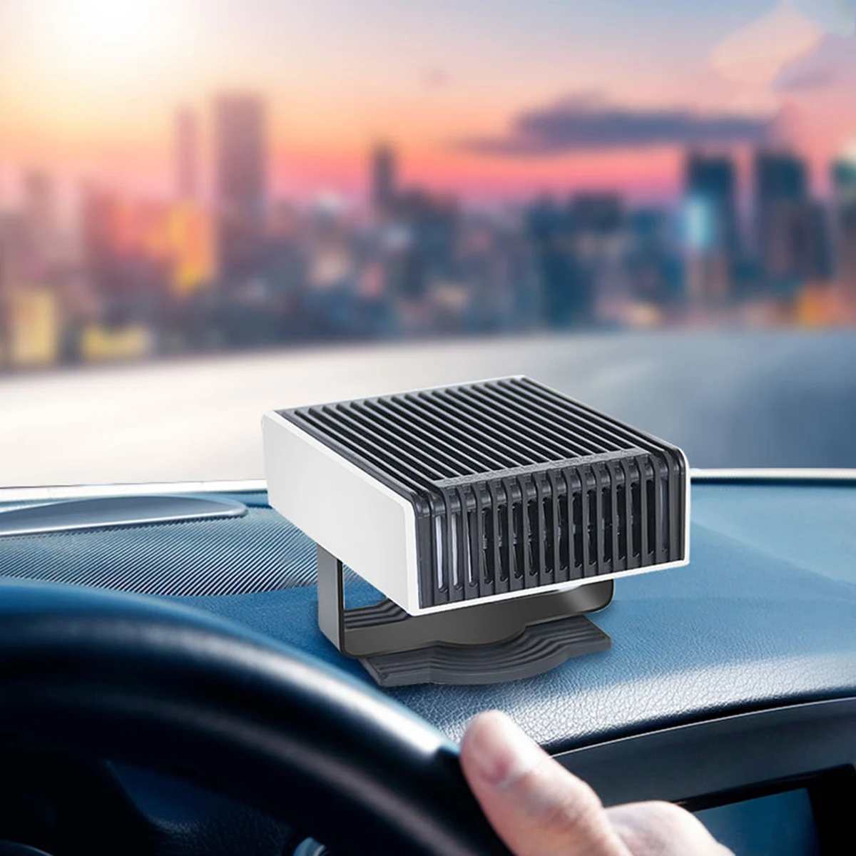 12V 150W Rotatable Car ABS Dual working modes Heater Fan Glass