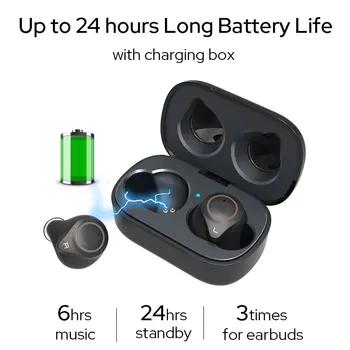 

Tws Bluetooth Earphone5.0 Sport Waterproof Stereo Headset AptX AAC SBC Noise Cancelling Hi-Fi Wireless Earphones For Redmi K20