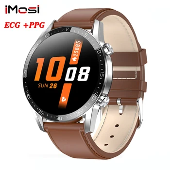 

L13C Smart Watch ECG PPG Heart Rate Blood Pressure Bluetooth Call IP68 Waterproof Smartwatch Men VS L12 L13