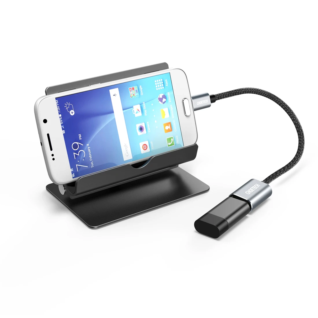 CHOETECH Micro USB 2,0 OTG Кабель-адаптер для samsung S6 Tablet Android USB разъем для Xiaomi Redmi Note Micro USB OTG адаптер