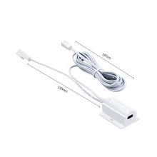 

Hand Sweep Switch 5A 12V-24V IR Motion Sensor Hand Wave Scan Smart ON/OFF Switch DIY LED Closet Cabinet light/Wardrobe lamp