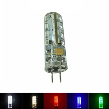 

G4 LED colors 220v G4 LED Blue red G4 220V green led Ｇ4 Energy saving LED 220V G4 green chandelier bulb crystal bulb led