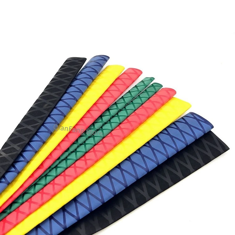 Heat Shrink Tube Heat Shrink Tubing Heat Shrink Tube Kit Heat Shrink Cable Sleeve 1/5piece Non Slip Heat Shrink Tube Fishing Rod Wrap 15-50mm Handle Insulated Protect Waterproof Cover