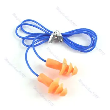 

Soft Silicone Ear Plug Hearing Protector Hearing For Swimming Sleeping 24dB