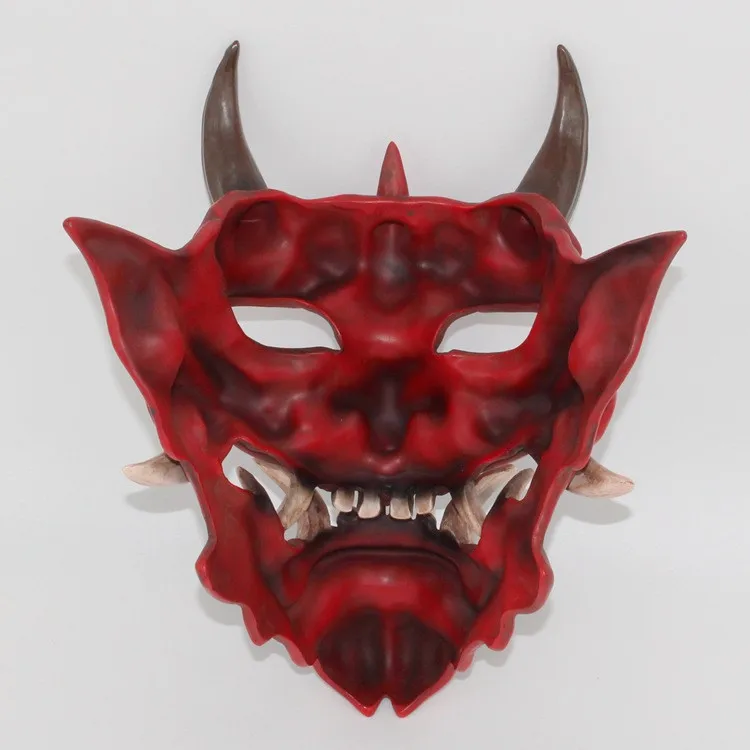 

Japanese Prajna Halloween Mask Clothing Collection Wall Hanging Mask Japanese Anime Hand-painted Kitsune Halloween Masks