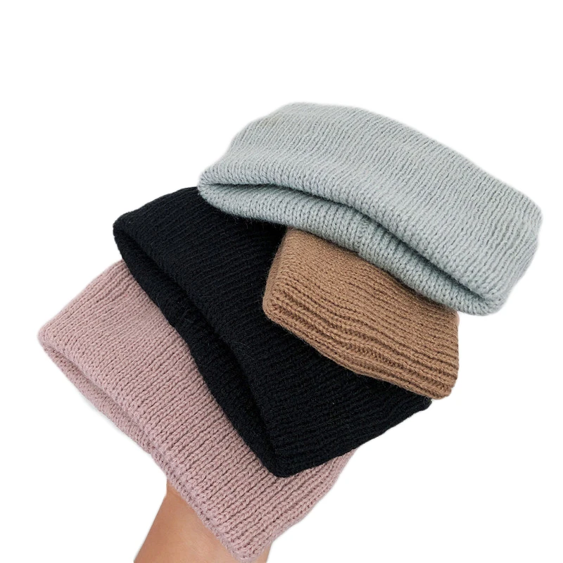 New Cashmere Cross Wide Headbands Winter Ear Warmer Soft Elastic Headwrap Turban for Women Solid Bandana Scarf Hair Accessories hair clips for women