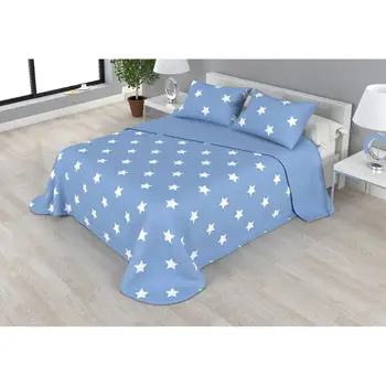 

Colcha Bouti Infantil Reversible 100% con Funda de cojín y Tacto algodón Mod. RATONA