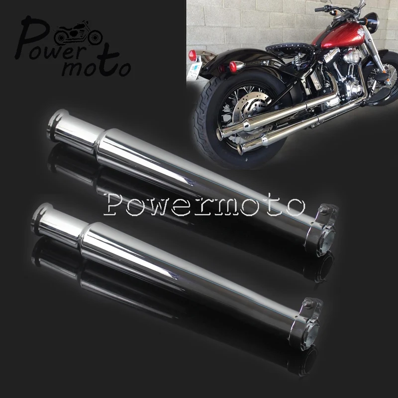 Exhausts & Exhaust Systems 2FastMoto Dunstall Style Muffler Cafe Race