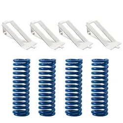 Pinces de rotation à ressort en verre pour lit chaud, pour Ender 3 et 8x20mm, 8x25mm, 10x25mm, ressorts de Compression, charge légère, pièces d'imprimante 3D 