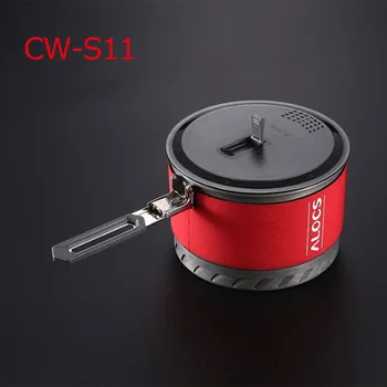 

ALOCS Portable Energy Saving Pot Ultra-light Camping Cookware Portable High Capacity Pot