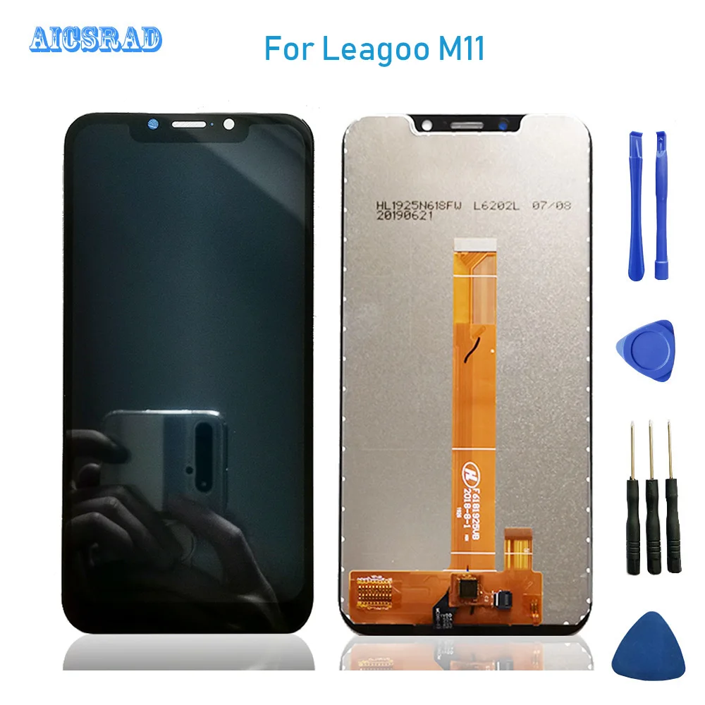 AICSRAD оригинальный для Leagoo m11 ЖК дисплей + кодирующий преобразователь сенсорного