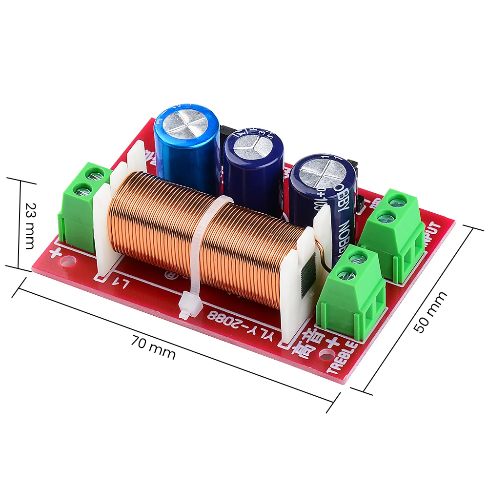 Speaker Crossover 2-way Tweeter Áudio Bass Filter Divisor de Freqüência para 216 Ohm Speaker Faça Você Mesmo Speaker 400w Pcs Aiyima2-way - Image 4