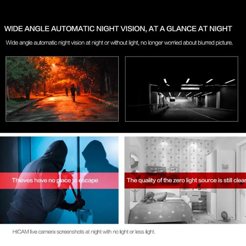 ALLOET H6 DV Wi-Fi мини-камера 1080P с функцией ночного видения, с функцией обнаружения движения, видеокамера для домашнего наблюдения, беспроводная IP микро камера