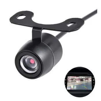 Universal Car Rear View Camera HD Night Vision 170 Wide Angle Reverse Parking Camera Waterproof LED Auto Backup Monitor podofo 2 x backup camera 18 ir led night vision waterproof rearview reverse back up camera 7 lcd rear view monitor for truck