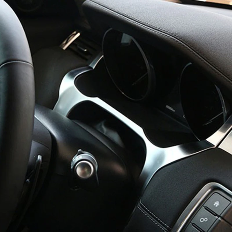 Автомобильный Интерьер Передняя панель край крышка рамка отделка ABS хром аксессуары для LHD для Land Rover Range Rover Evoque 2012