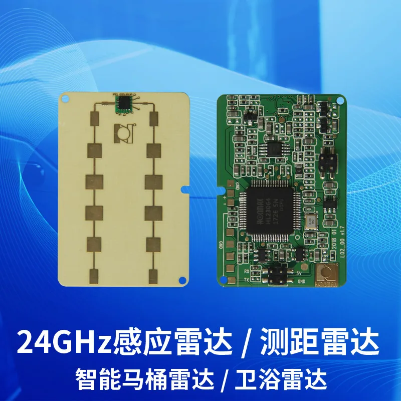 Ванная комната умный туалет Скорость измерения в пределах 24G CW миллиметрового радар Сенсор