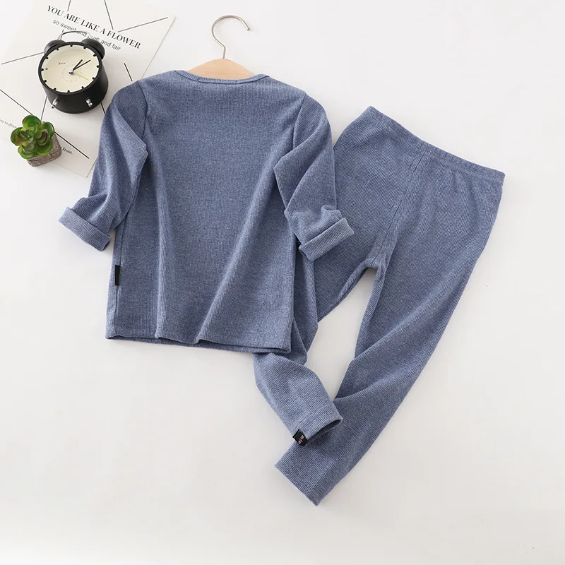 New Fashion Baby Girl pajamas For Kids Boys Children Clothes Autumn Winter Toddler Set Pink Soft Comfortable Long sleeve 7 Years (4)