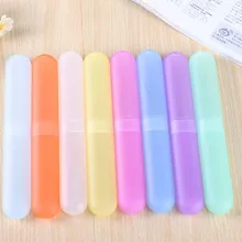 Производители креативные подарки чехол для зубной щетки бактерии портативная зубная щетка для путешествий пластиковый чехол с логотипом