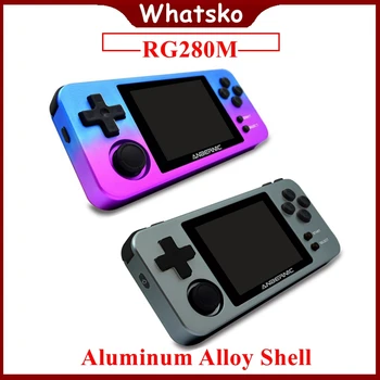 

ANBERNIC RG350M Mini Retro Game Console Metal Shell Handheld Gaming Player RG280M 64 Bit PS1 Emulator Video Game Consola rg280