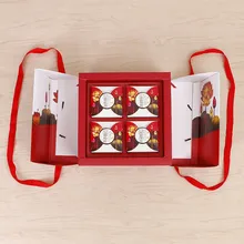 Amazon Пользовательский логотип косметический спонж для макияжа без латекса упаковочная коробка- DH11838