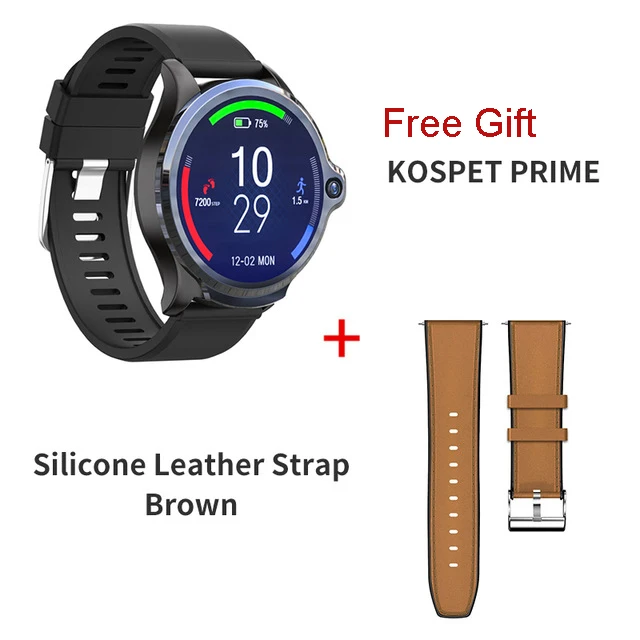 KOSPET Prime4 Смарт-часы KOSPET Prime 3g 32G, 1260 мА/ч, батарея, двойная камера, Face ID unclok, 1,6 дюймов, 4G, Android, Смарт-часы, камера, gps, BT - Цвет: KOSPET Prime4