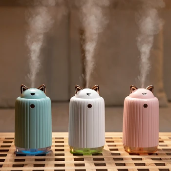 

Wireless Air Humidifier With 800mAh Battery Rechargeable Aroma Diffuser Ultrasonic Essential Oil Diffusers Air Purifier For Home