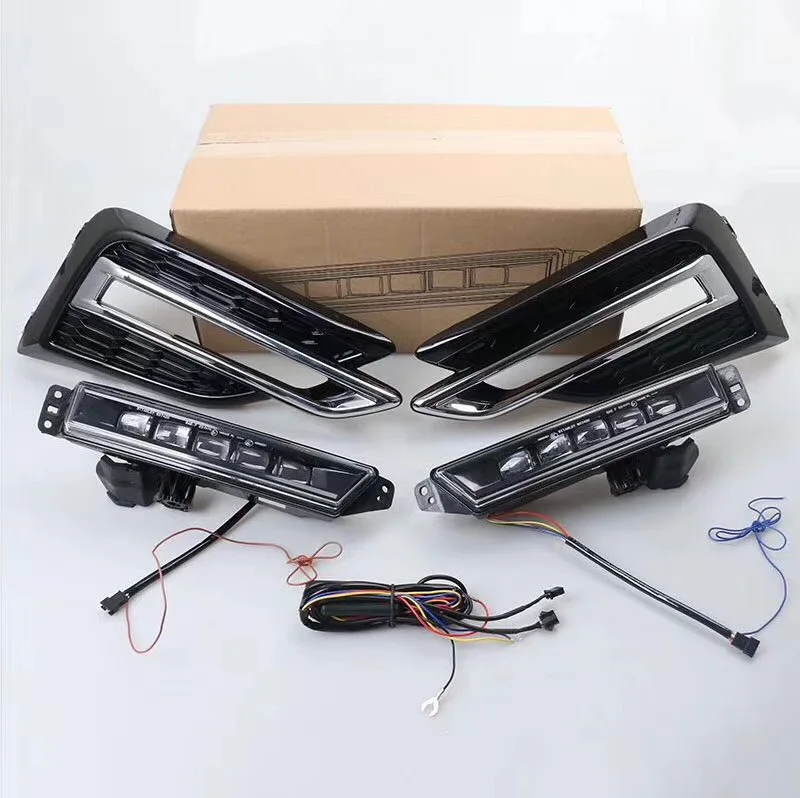 One Pair Turn Signal Relay Waterproof Car DRL LED Daytime Running Light For Honda Jade