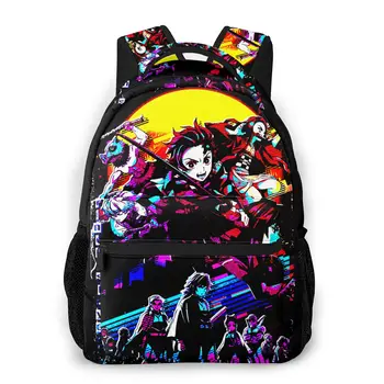 

Kimetsu no Yaiba School Bags Demon Slayer Retro Beautiful backpack for Men Women