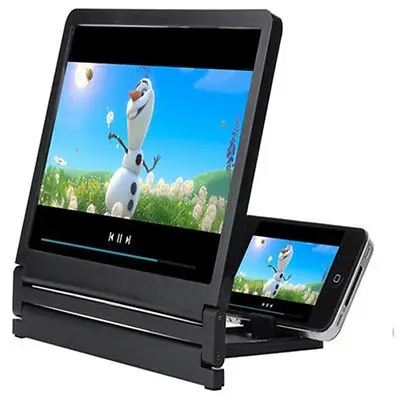 Hot 3D Enlarged Screen Mobile Phone Amplifier Magnifier Bracket Cellphone Holder Hot 3D Enlarged Screen Mobile Phone Amplifier Magnifier Bracket Cellphone Holder