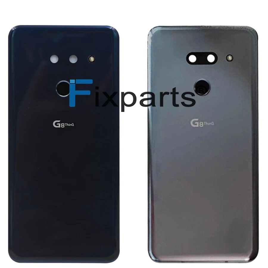 Для LG G8 ThinQ Батарея крышка дверца батарейного G820 G820N G820QM7 сзади Корпус задний Чехол с защитой от отпечатков пальцев Запасная часть