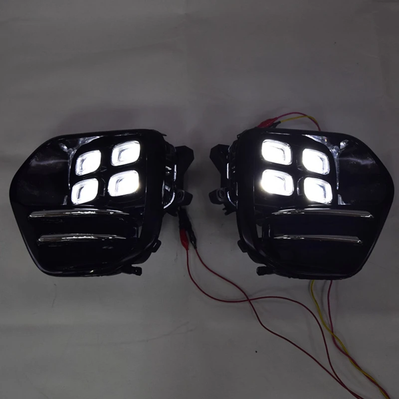 СВЕТОДИОДНЫЙ DRL Дневной светильник противотуманная фара автомобиля 12V для бега светильник s для KIA Sportage QL Kx5