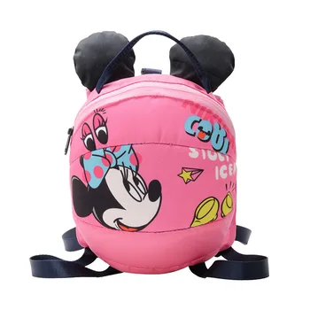 

New Backpack Anti-lost Kids Baby Bag Age 1-3 Toddler Cute Mickey Children Backpack Kindergarten Bear School Bag Mochila Escolar