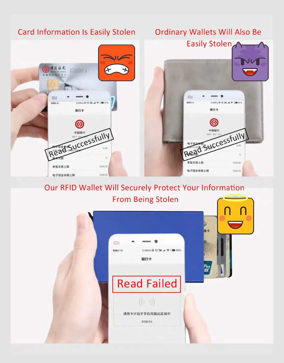 DIENQI, держатель для визиток, унисекс, металлический кошелек, чехол, RFID, карман для карт, защита для мужчин и женщин, автоматический всплывающий держатель для карт