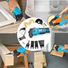 Newone Cordless 20V Quickrelease Oscillating Tool Multifunction tool Anti-Vibration Compatible for MAKITA 18V Renovator Trimmer 6