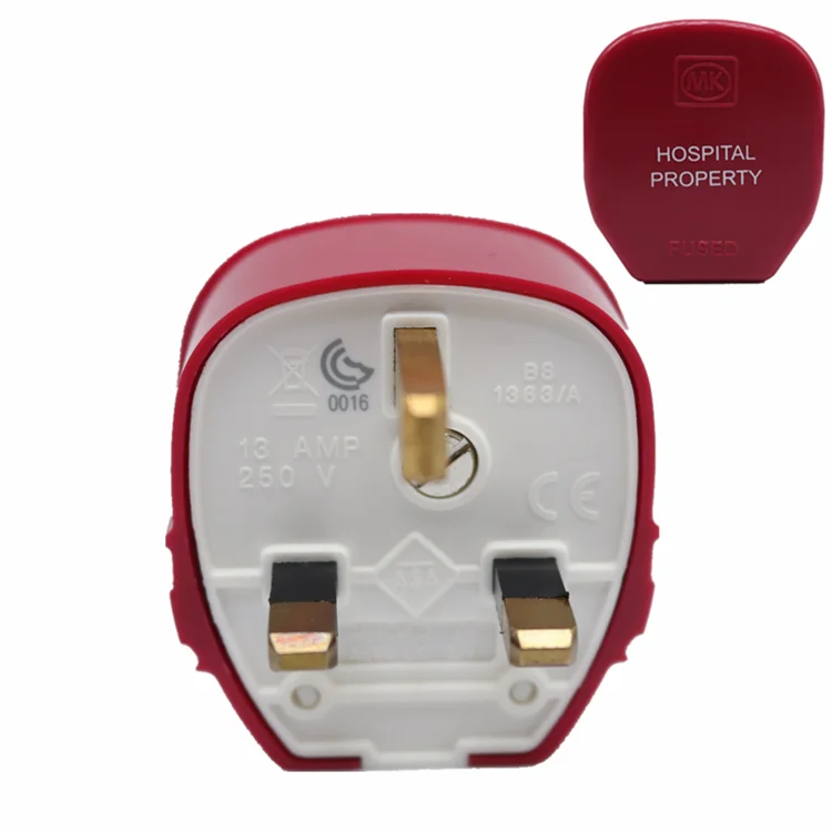 XSSH 1 шт. HiFi DIY Hi-end AC power electric(M) плавленый 13A Мужской 3 контактный британский штекер разъем предохранителя