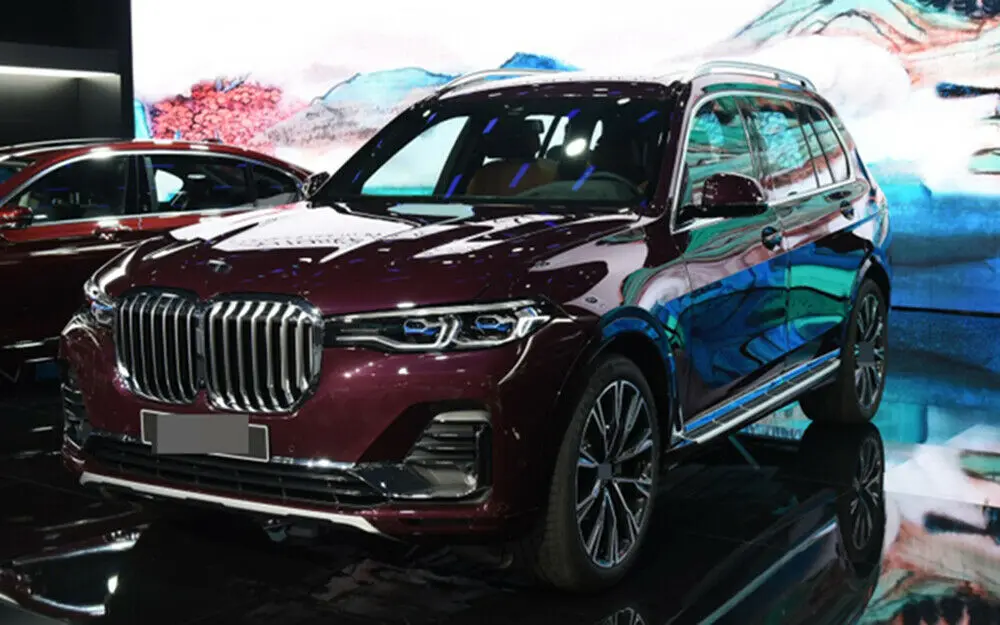 Новинка алюминиевая боковая ступенька подходит для BMW X7 G07 2019 2020 Беговая доска Nerf