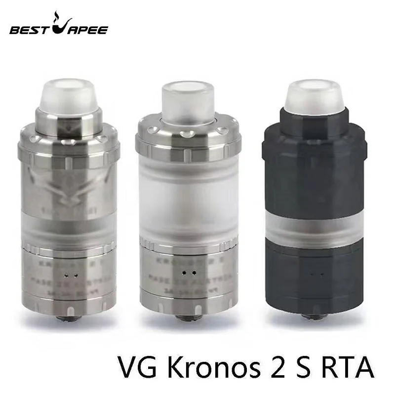 SXK VG Kronos SS RTA MTL DL система 23 мм 4 мл Vape бак регулируемый поток воздуха 316 электронная