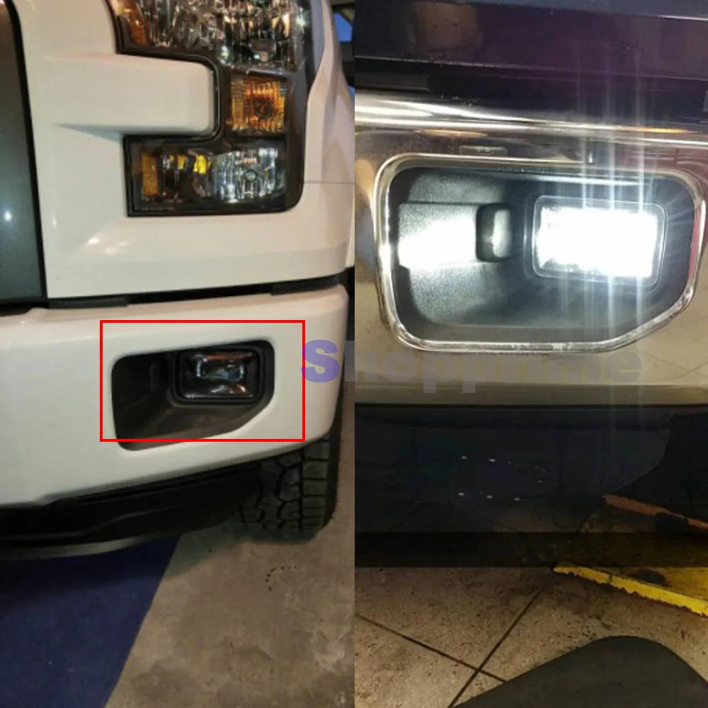 Для Ford F150 2015 2016 2017 проексветодиодный Противотуманные фары для Ranger 2008 2011
