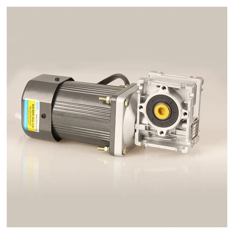 

200W AC220V NMRV40 worm gear reducer motor Large torque Can be reversed AC speed motor + governor