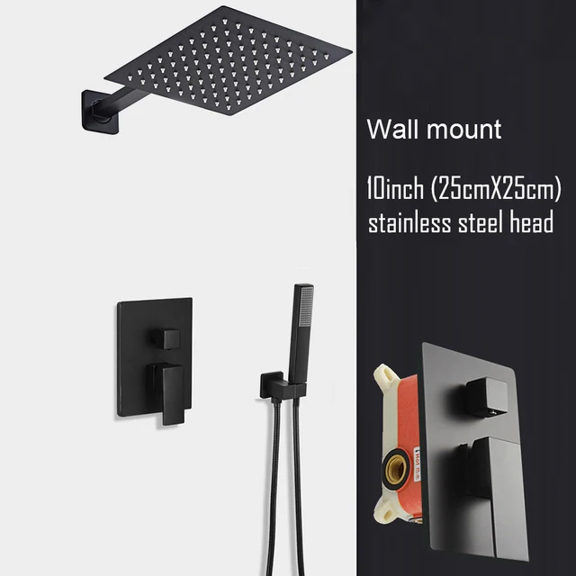 Black 10 inch