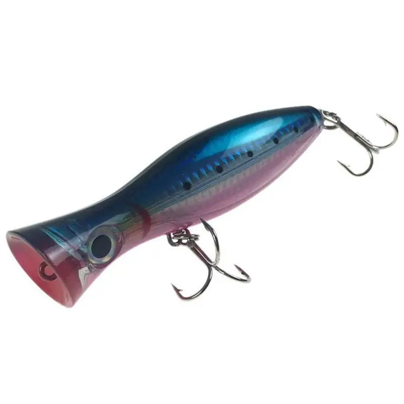 

1 Pcs 4.4in 1.4oz Pop Popper Lure Topwater Big Saltwater Fishing Lures