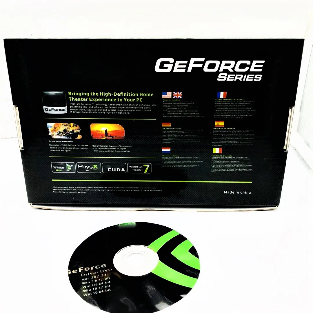 Оригинальная новая видеокарта Geforce GTX 750Ti 2 GB DDR5 750 Ti настольная графическая карта