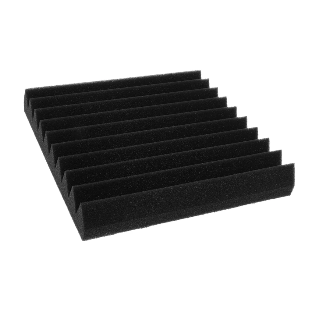 Acoustic Foam Soundproofing Noise Dampening Sponge Panels Pad for Recording Studios Home Theaters KTV 11.81 x 11.81inch