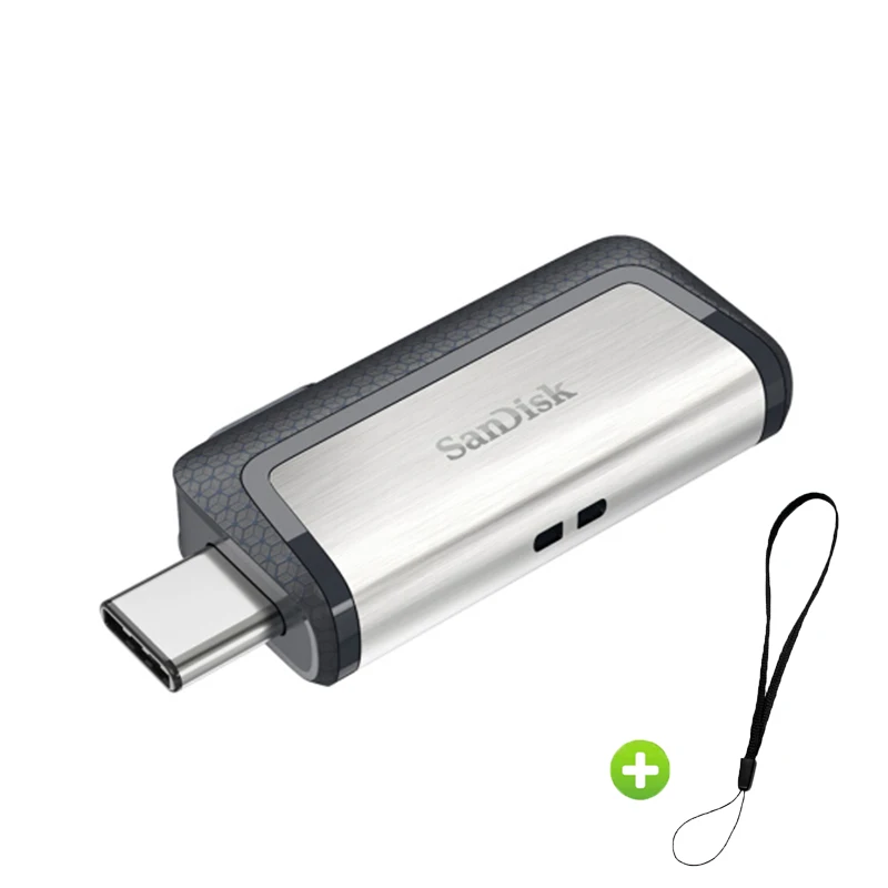 Флеш-накопитель sandisk USB type-C 32 Гб 64 Гб 128 ГБ SDDDC2 двойной ...