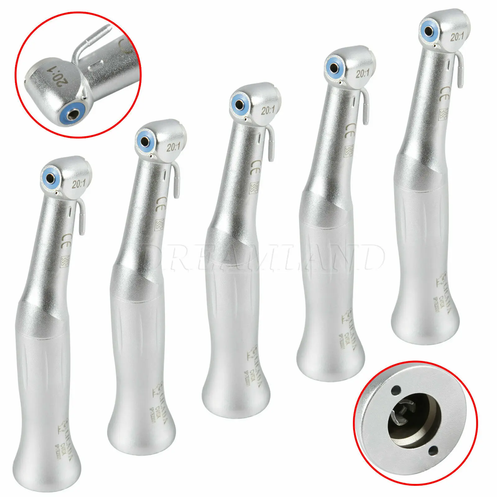 5 шт. зубной имплантат 20:1 Кнопка уменьшения углового наконечника Для NSK SG20 NC