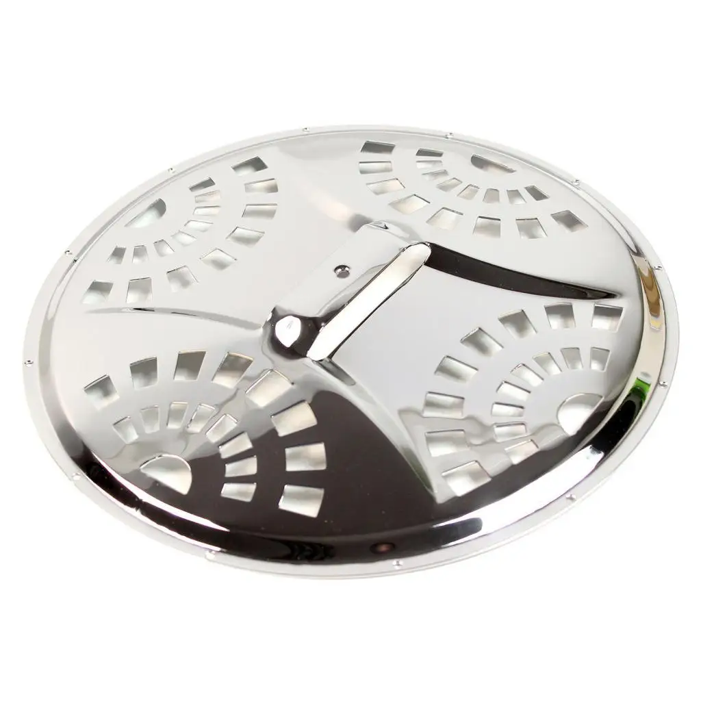 Sliver Resonator Iron Dobro Guitar Coverplate For Spider Bridge 281 X 274mm