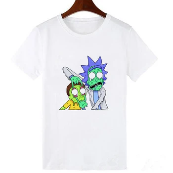 

Fashion T-shirt Rick and Morty man's T-shirt streetwear Harajuku T-shirt cartoon printed graphic summer T-shirt