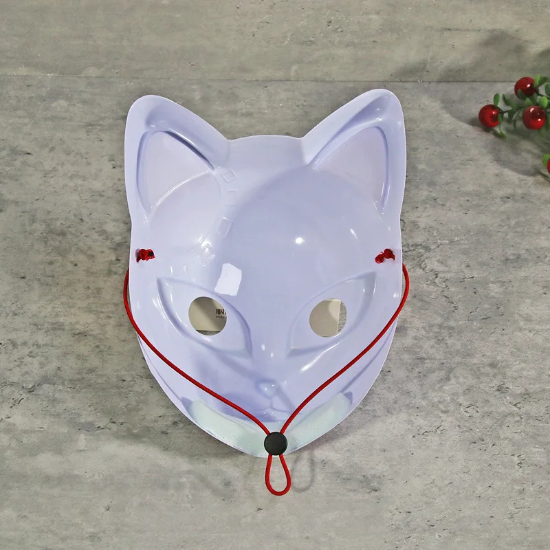 Japanese Anime Cosplay Masks Demon Slayer Kamado Tanjirou Sabito Makomo Halloween Mask Cosplay Party Costume Props Fox Masks