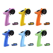 Tubro Racing – voiture RC 2.4G 2WD 3CH, Mini RTR avec lumières, jeux de famille, jouets pour enfants, 1:76